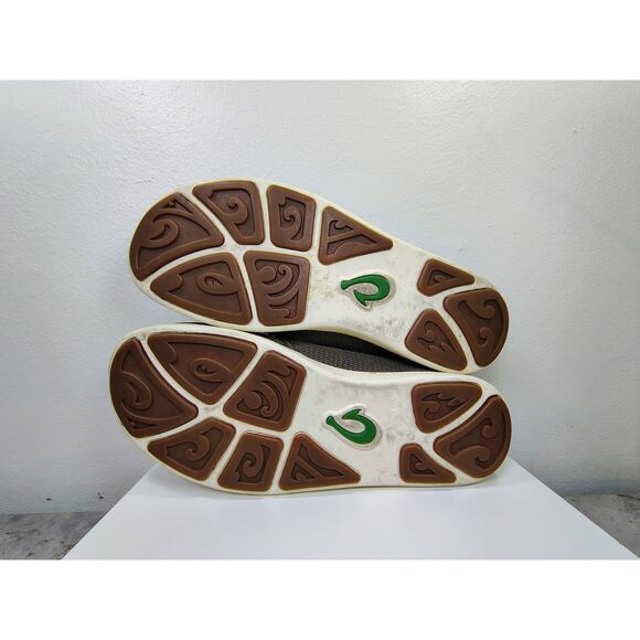 Olukai Nohea Mesh Shoes Men's 10.5 Brown Slip On Casual Hawaii Outdoor Comfort - Picture 4 of 16